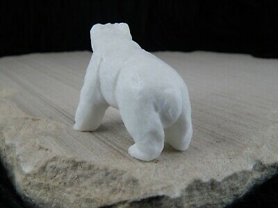 Bear Zuni Fetish Carving - Herbert Him - High Lonesome Trading