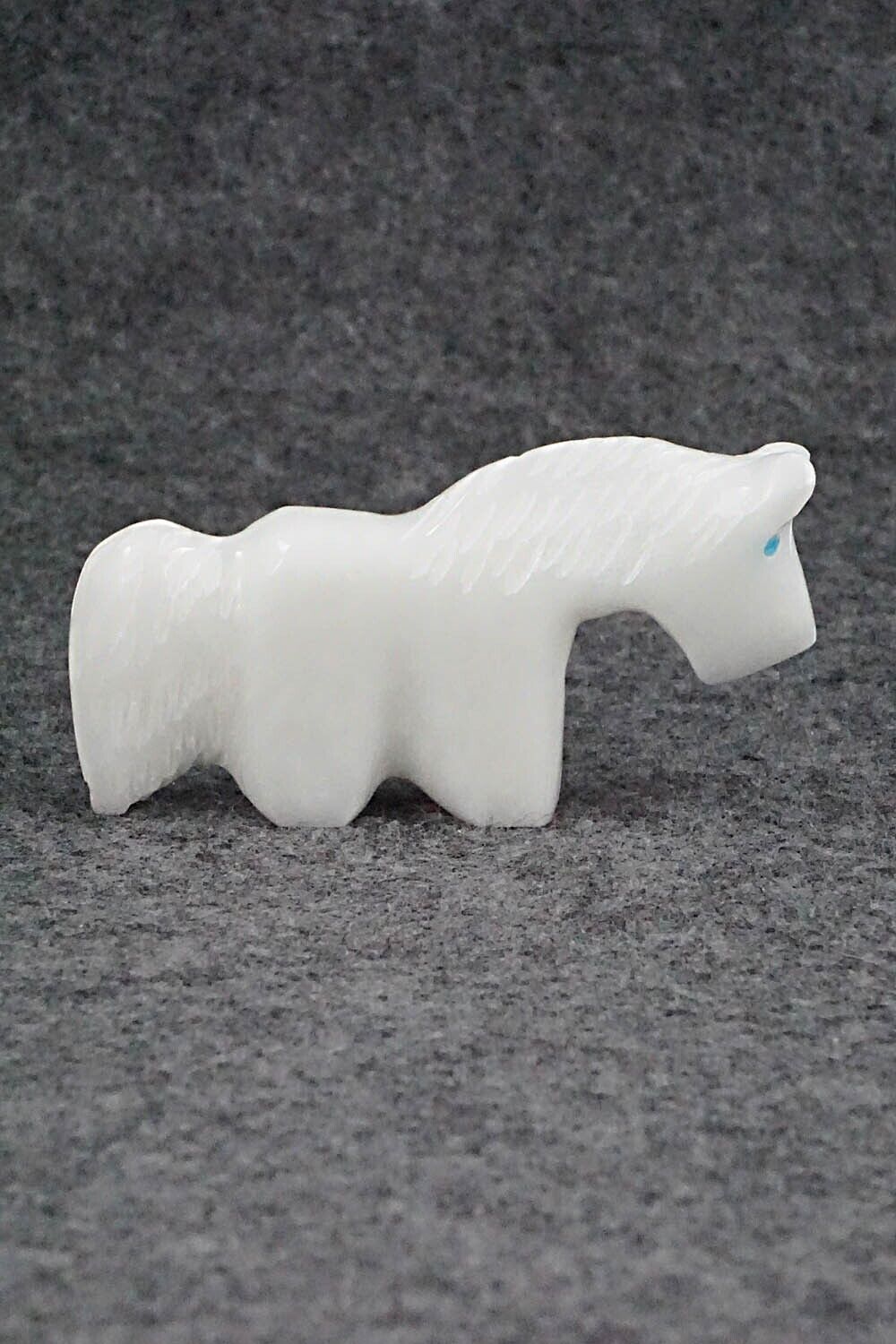 Horse Zuni Fetish Carving - Rodney Laiwakete