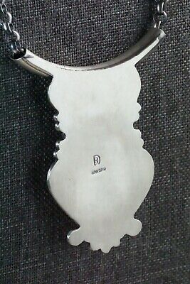 Turquoise & Sterling Silver Necklace - Raymond Delgarito