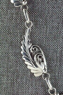 Turquoise and Sterling Silver Necklace - Davey Morgan