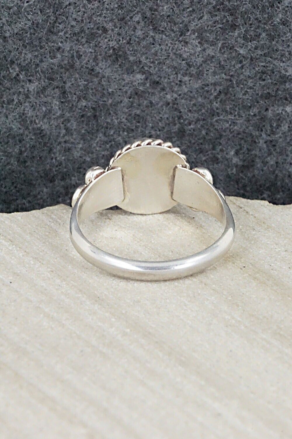 Opalite & Sterling Silver Ring - Freda Martinez - Size 9.5