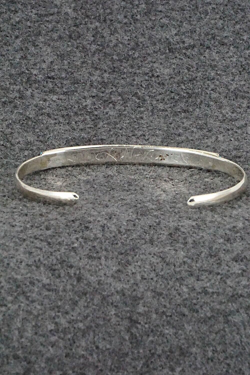 Multi Stone & Sterling Silver Inlay Bracelet - Roland Natachu