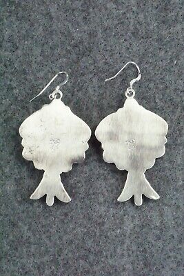 Turquoise & Sterling Silver Earrings - Bobby Platero