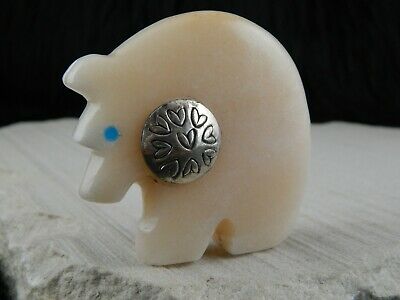 Bear Zuni Fetish Carving- Robert Kionut - High Lonesome Trading