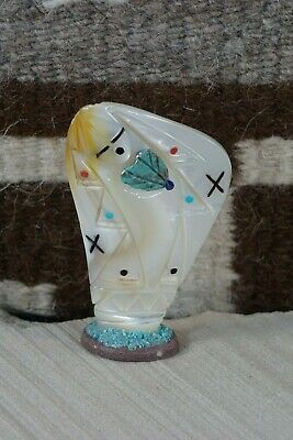 Corn Maiden Zuni Fetish Carving - Vickie Quandelacy - High Lonesome Trading