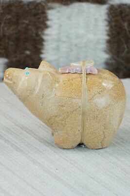 Bear Zuni Fetish Carving - Delvin Leekya