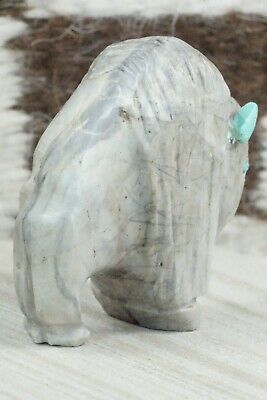 Buffalo Zuni Fetish Carving - Kevin Quam