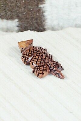 Horned Toad Zuni Fetish Carving - Carl Etsate