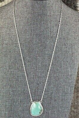 Navajo Turquoise & Sterling Silver Necklace - Annie Spencer