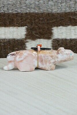 Mountain Lion Zuni Fetish Carving - Kyle Mahooty