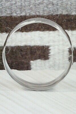 Sterling Silver Bangle Bracelet - Elaine Tahe