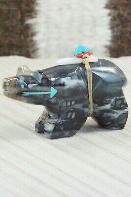 Bear Zuni Fetish Carving - Stewart Alanzo