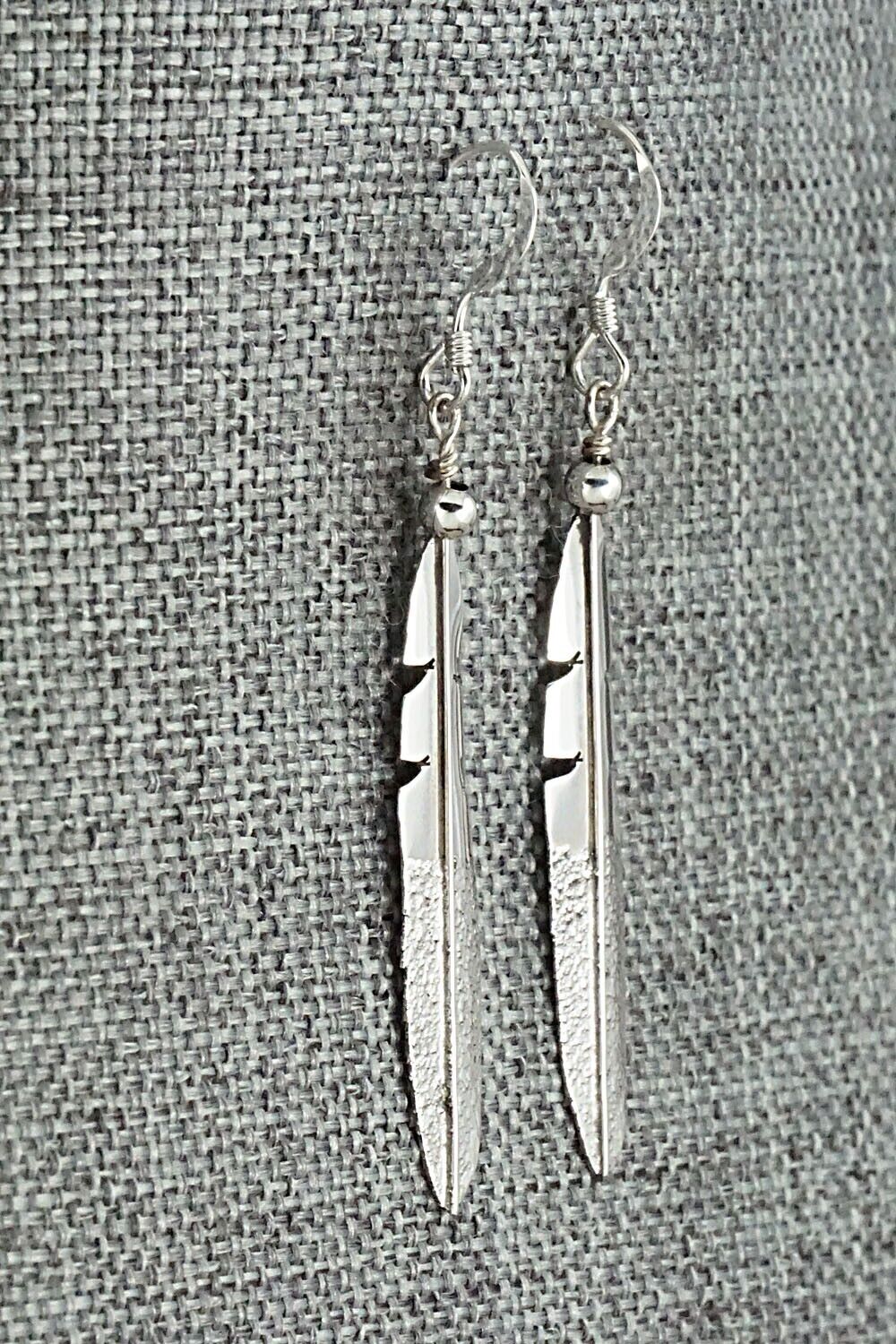 Sterling Silver Earrings - Marvin Arviso