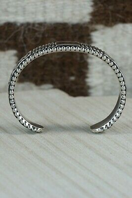 Navajo Sterling Silver Bracelet - Jonathan Nez