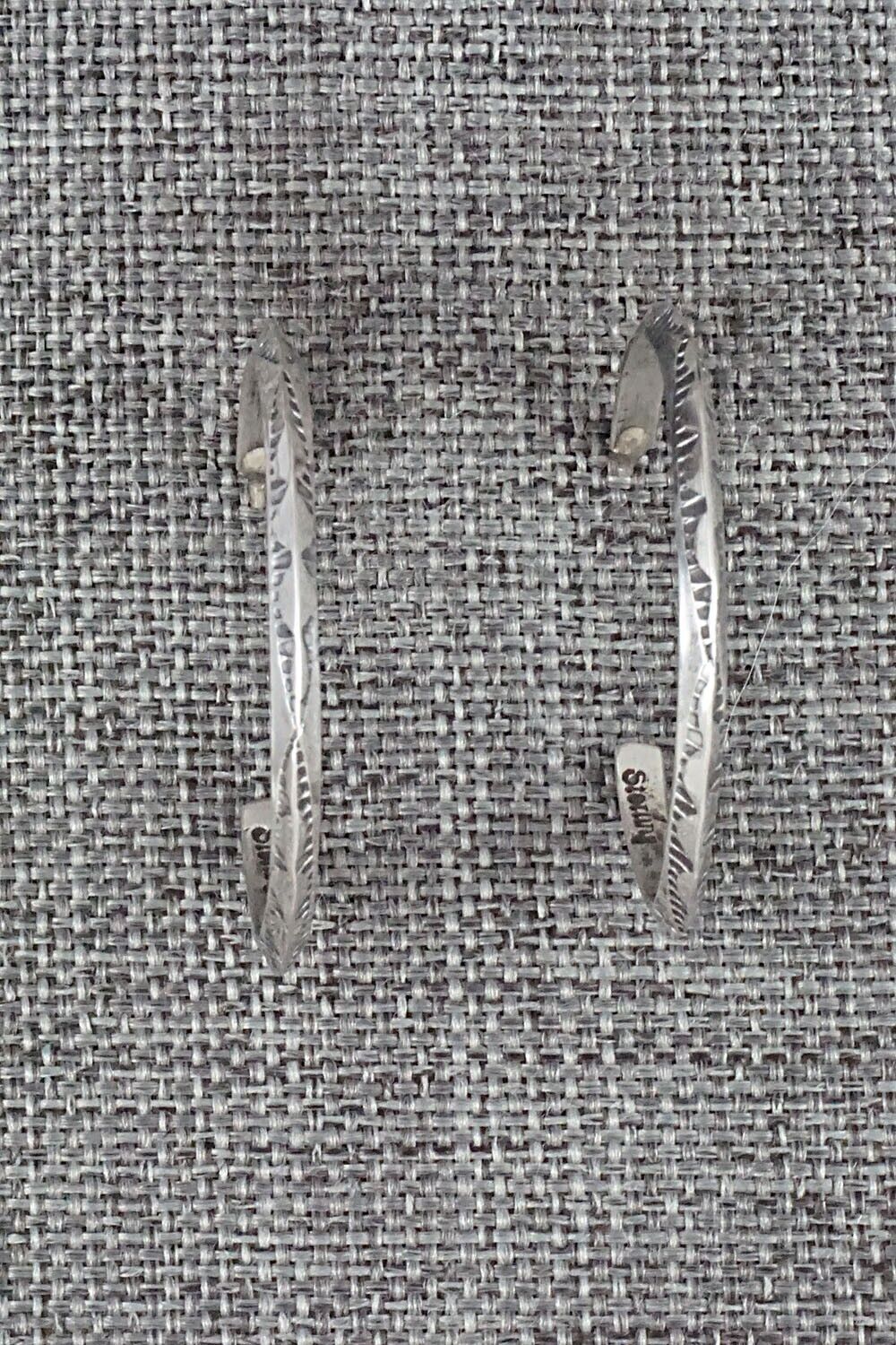 Sterling Silver Hoop Earrings - Elaine Tahe