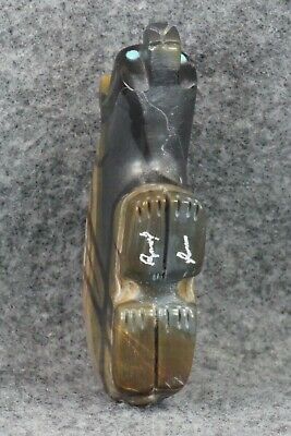 Bear Zuni Fetish Carving - Reynold Lunasee