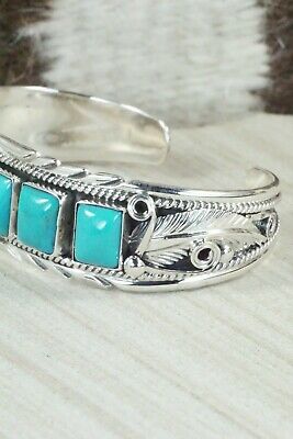 Turquoise & Sterling Silver Bracelet - Davey Morgan