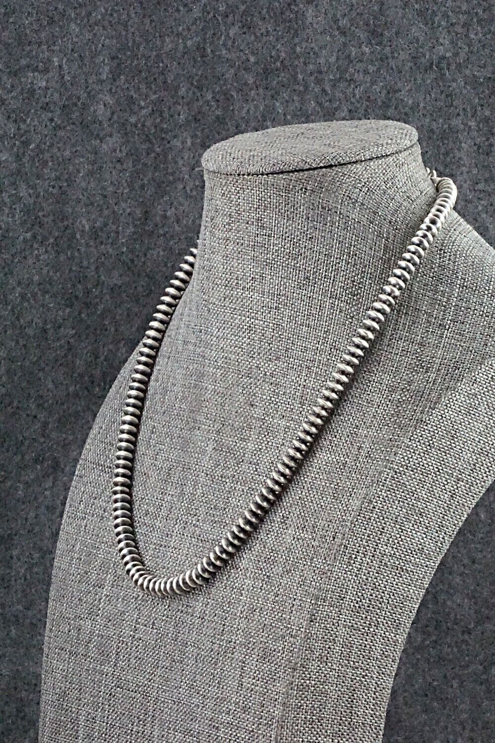 Sterling Silver Navajo Pearl Necklace - Jan Mariano