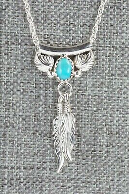 Turquoise & Sterling Silver Necklace - Sharon McCarthy