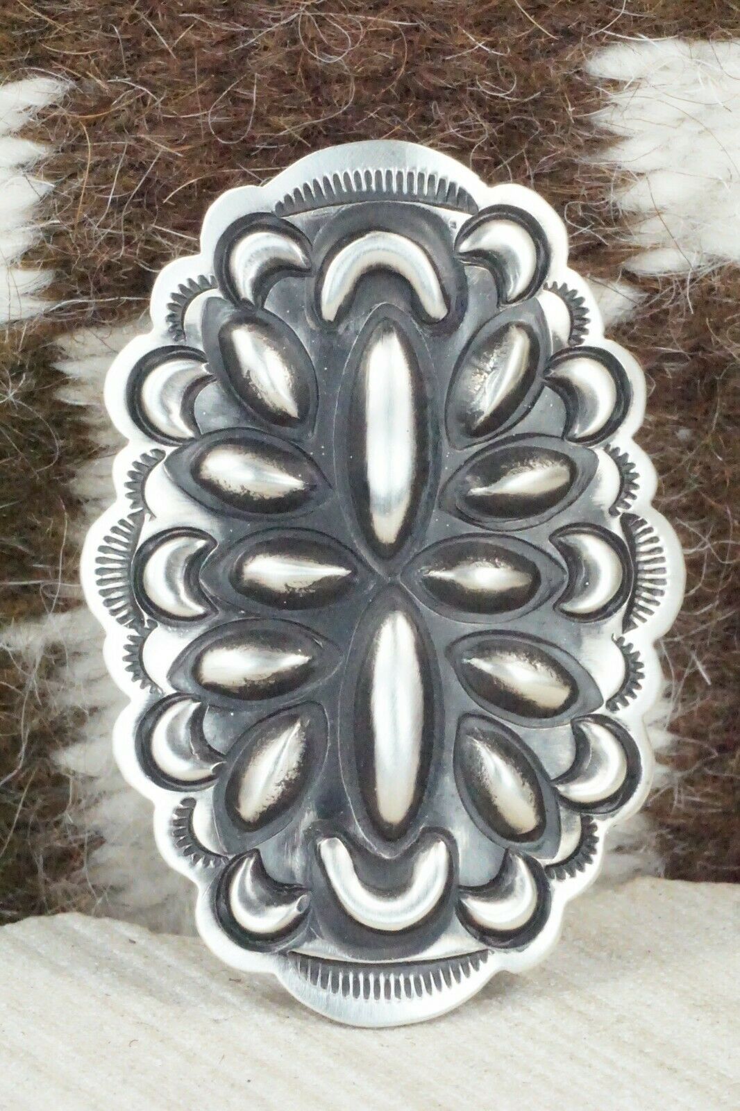 Sterling Silver Ring - Leander Tahe - Size 7.5
