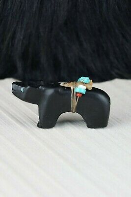 Bear Zuni Fetish Carving - Narrin Bowannie - High Lonesome Trading