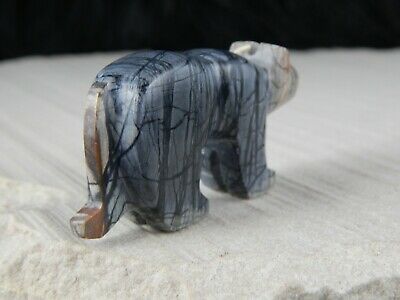 Mountain Lion Zuni Fetish Carving - Cameron Nastacio - High Lonesome Trading