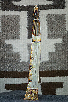 Corn Maiden Zuni Fetish Carving - Sullivan Shebola