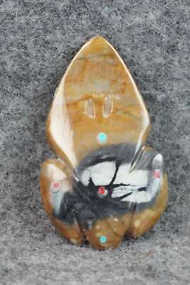 Frog Zuni Fetish Carving - Todd Lowsayatee