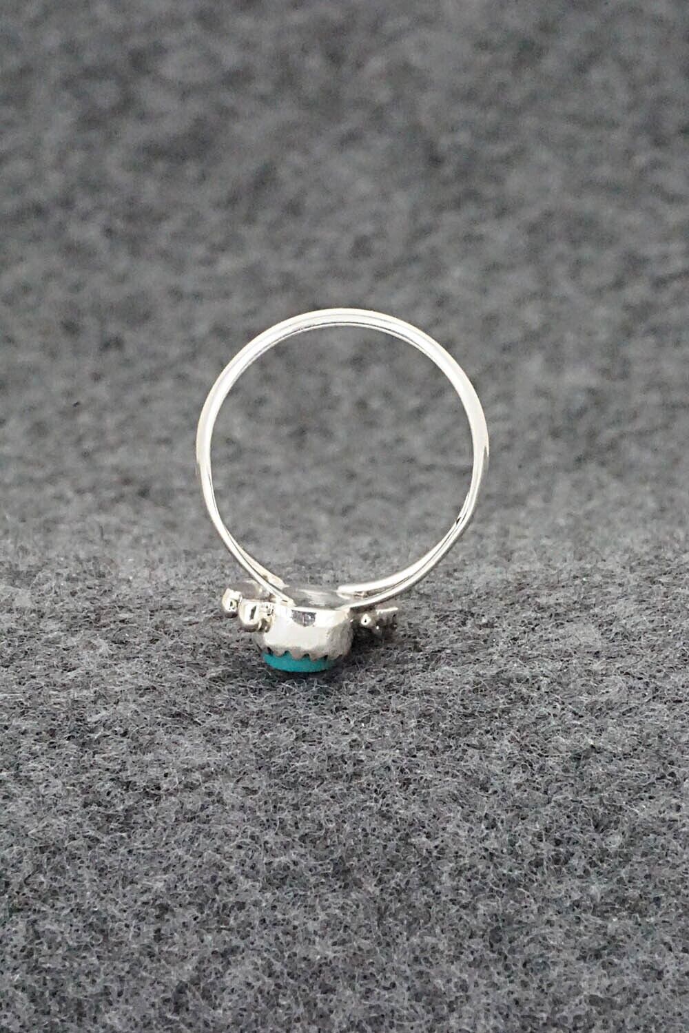 Turquoise & Sterling Silver Ring - Letricia Largo - Size 5.5