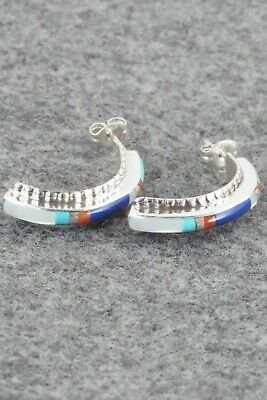 Multi Stone & Sterling Silver Earrings - Gina Dosedo