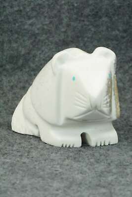 Lion Zuni Fetish Carving - Gilbert Lonjose
