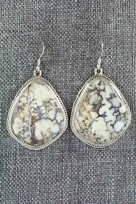 Wild Horse & Sterling Silver Earrings - Annie Spencer