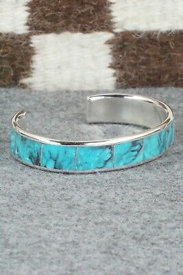 Turquoise & Sterling Silver Bracelet - Larry Loretto