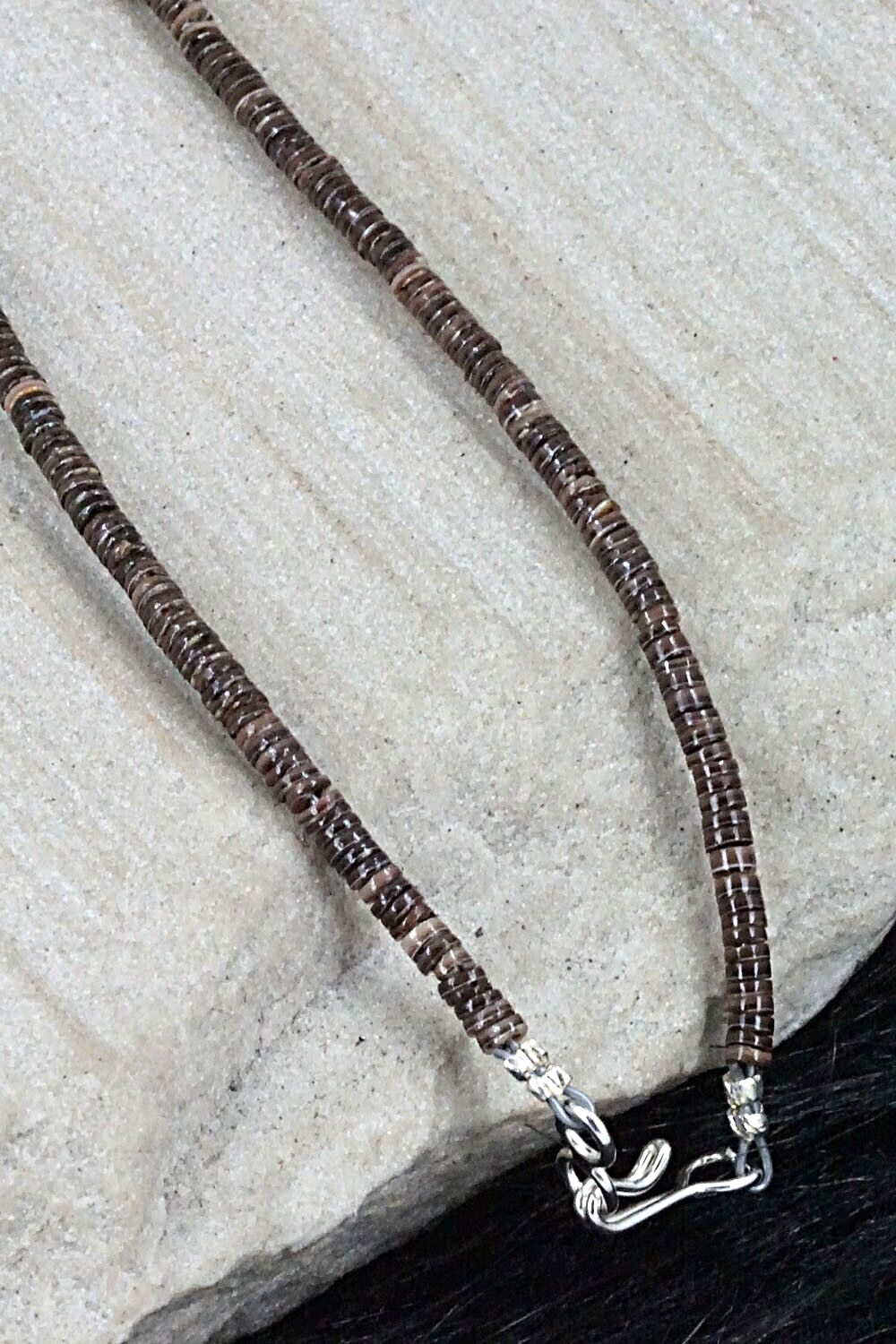 Multi Stone and Sterling Silver Necklace - Helen Tsosie