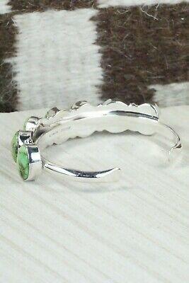 Turquoise & Sterling Silver Bracelet - Thomas Yazzie - High Lonesome Trading