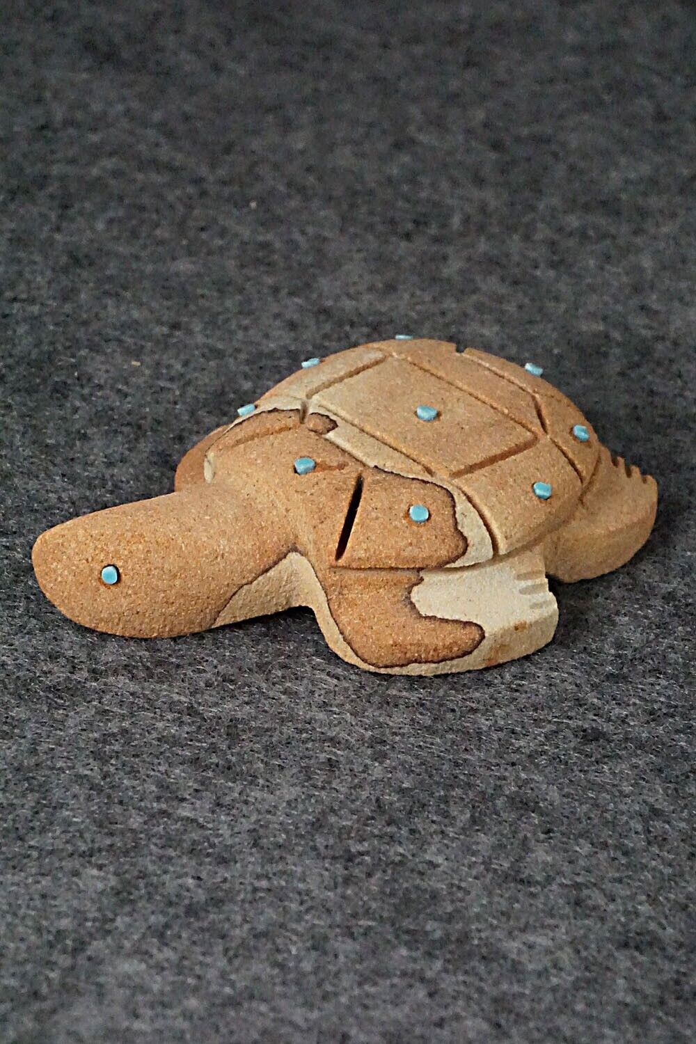 Turtle Zuni Fetish Carving - Brandon Phillips
