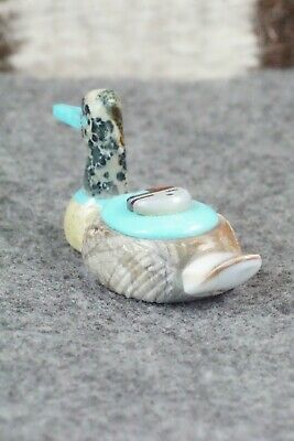 Duck Zuni Fetish Carving - Darrin Boone