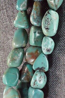 Turquoise & Sterling Silver Necklace - Navajo