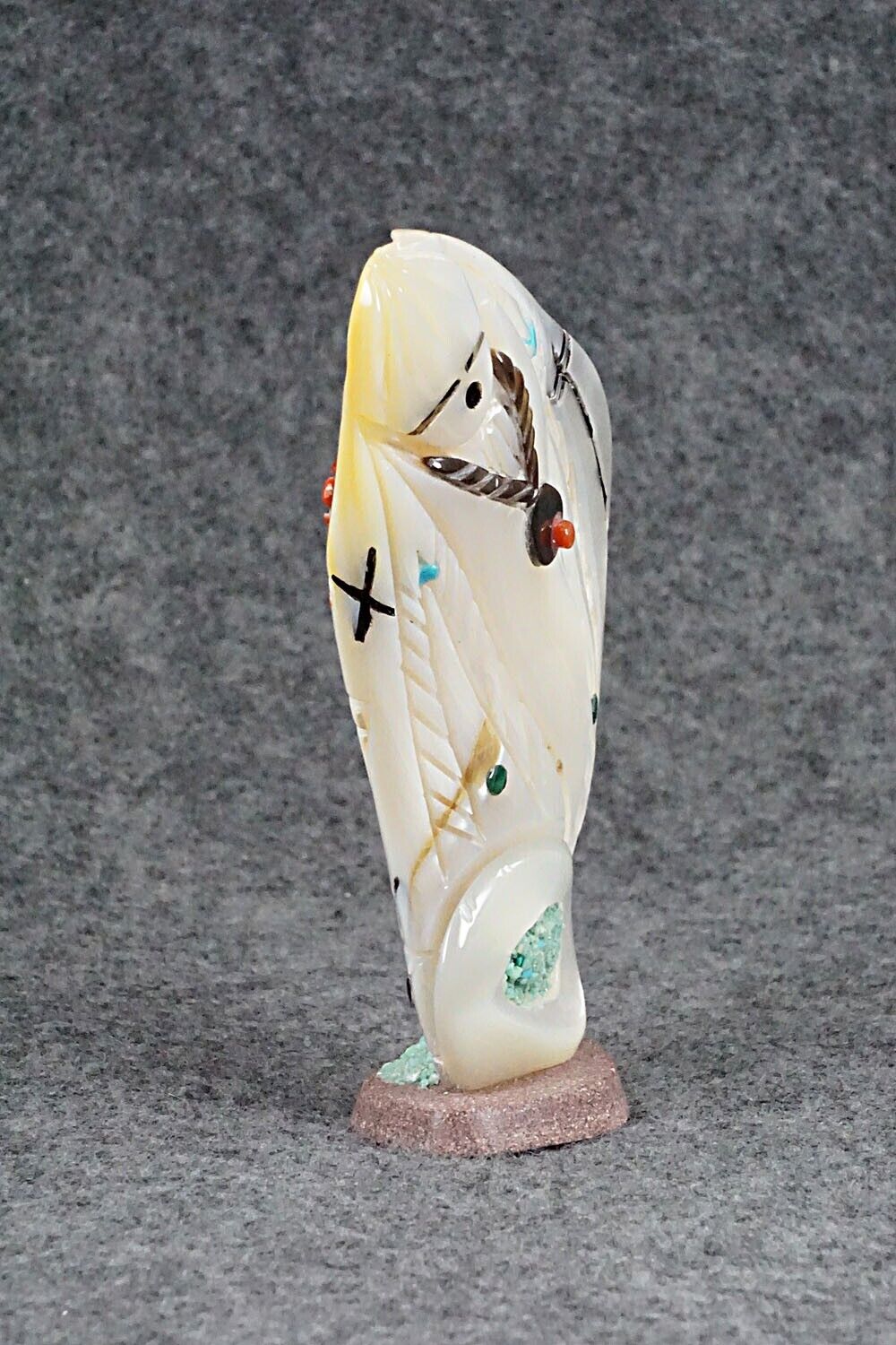 Corn Maiden Zuni Fetish Carving - Vickie Quandelacy