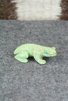 Frog Zuni Fetish Carving - Lance Cheama