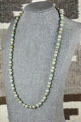 Turquoise & Sterling Silver Necklace - Doreen Jake