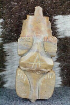 Badger Zuni Fetish Carving - Alex Tsethlikai