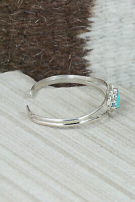 Turquoise & Sterling Silver Bracelet - Elton Cadman