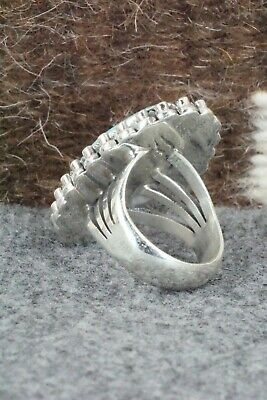 Turquoise & Sterling Silver Ring - Jimson Belin - Size 5.5