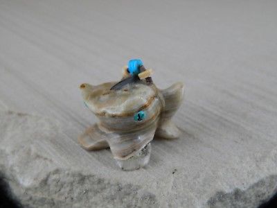 Frog Zuni Fetish Carving - Rick Quam - High Lonesome Trading