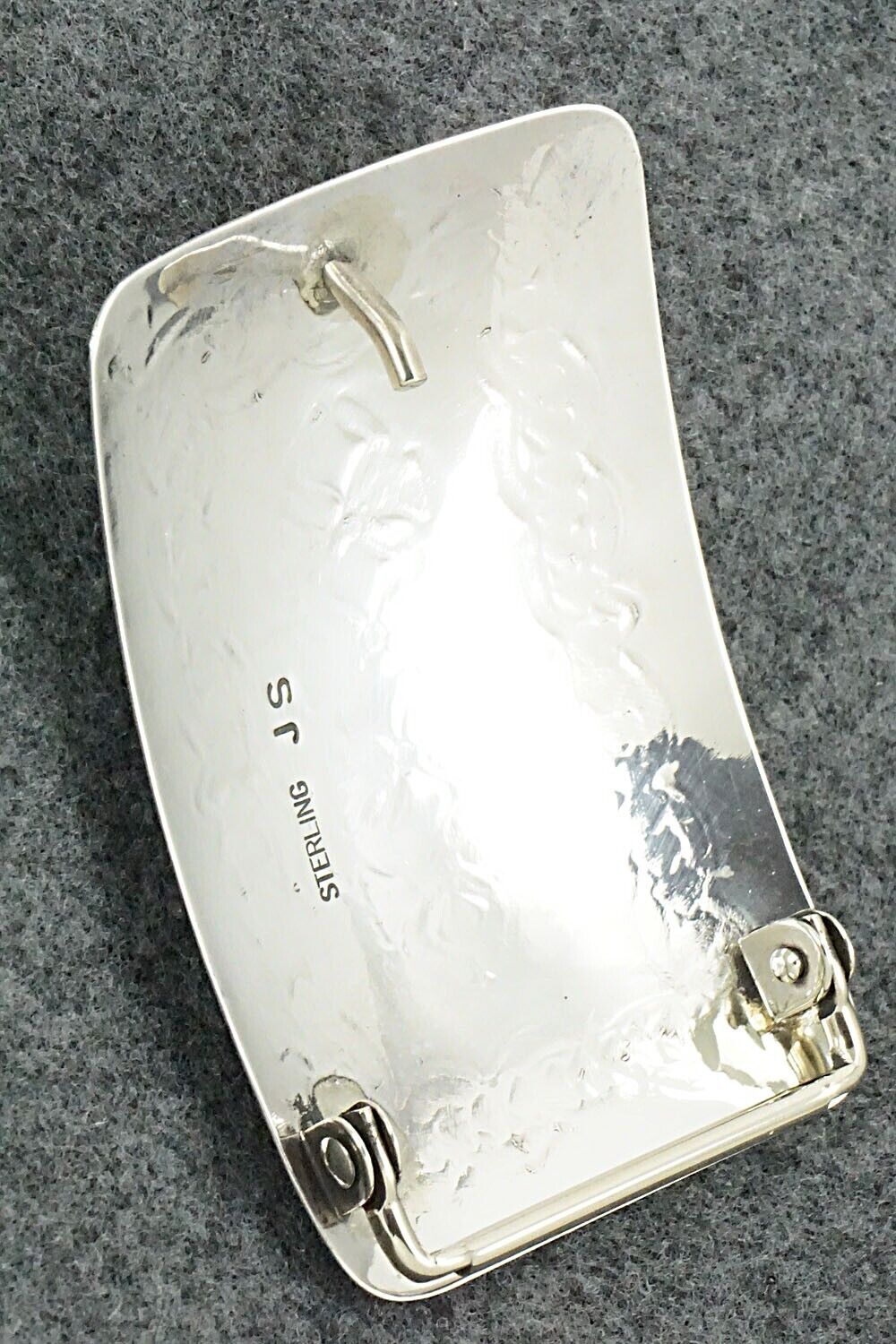Sterling Silver Belt Buckle - Jolene Begay