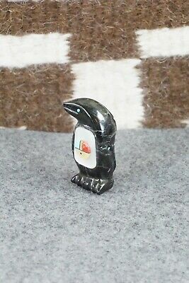 Penguin Zuni Fetish Carving - Robert Cellicion