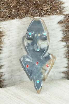 Frog Zuni Fetish Carving - Todd Lowsayatee