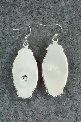 Turquoise & Sterling Silver Earrings - Greg Yazzie
