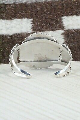 Turquoise & Sterling Silver Bracelet - Carlos Tsipa